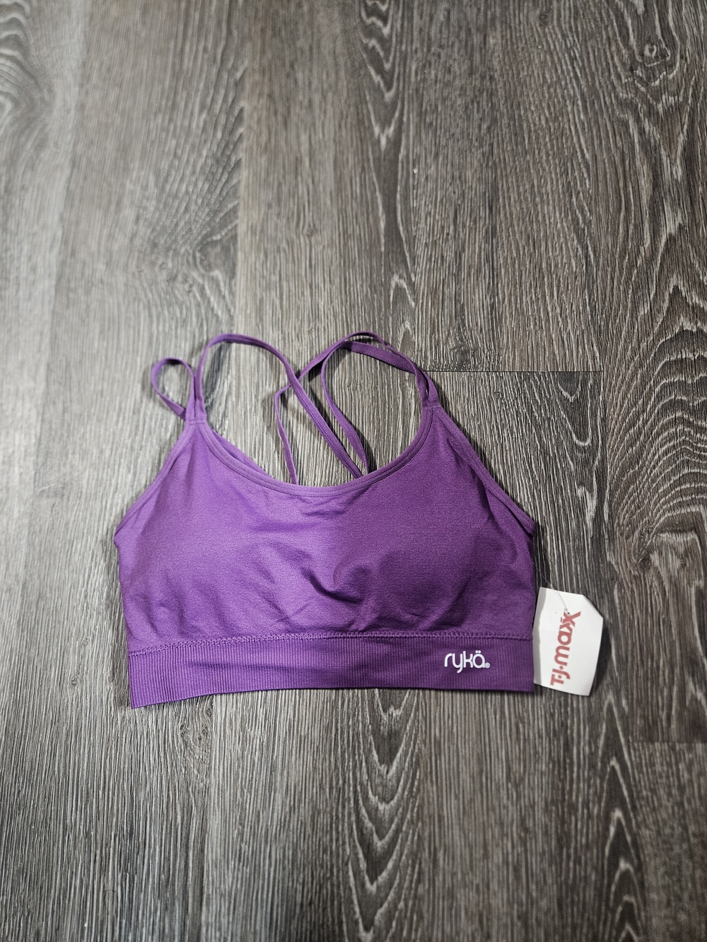Ryka Purple Strappy Sports Bra - Women Intimates & Sleepwear